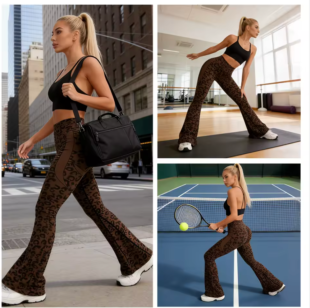 Flaired pants set
